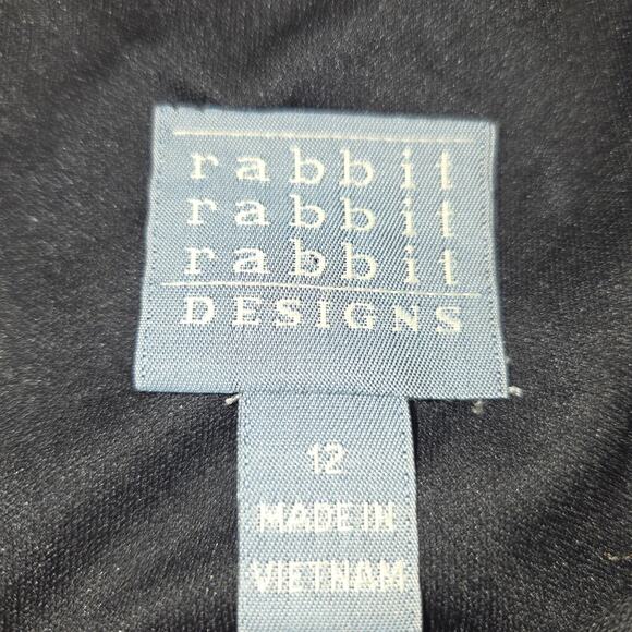 Vintage Rabbit Rabbit Rabbit Designs Women 12 Dress Animal Print Leopard Cheetah - Picture 2 of 14